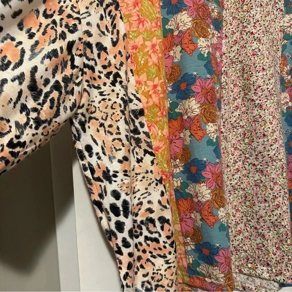 Gigio mixed oversized tunic size M - Picture 2 of 7